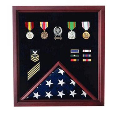 Custom Made Soldier Flag Display Case