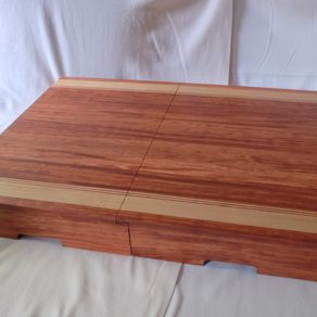 Hand Crafted Over The Stove Cutting Board by Insight Woodworking LLC