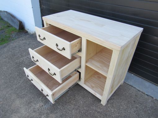 Custom Made Pine Dresser, Custom Size, Custom Handles, Unfinished Or Finished.