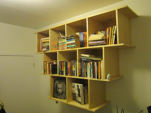 Custom Made Wall Hanging Bookcase / Shelves