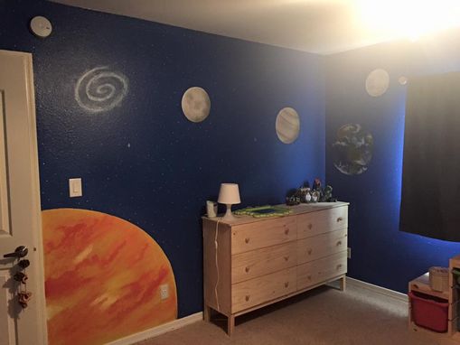 Custom Made Solar System Mural