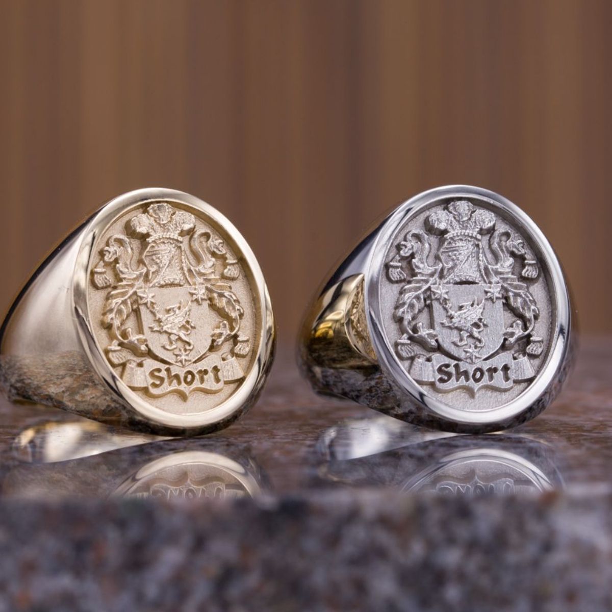 Custom Family Crest Rings | Design Your Own Coat of Arms Ring