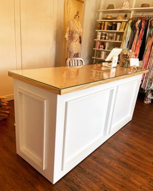 Custom Made Retail Counter - Paint Or Stain Ready
