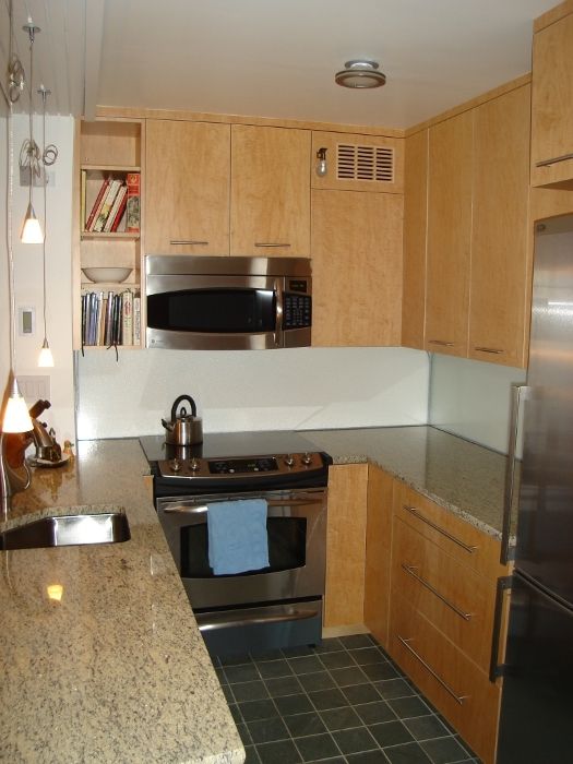 Hand Made Curly Maple Kitchen by Dwayne Bailey | CustomMade.com