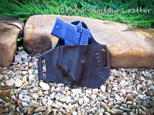 Custom Made Leather Holster For A Sig Sauer P938 W/Laser