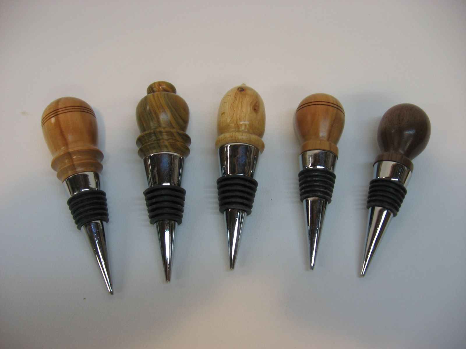 Custom Made Wine Bottle Stoppers By Batterman s Custom Woodworking