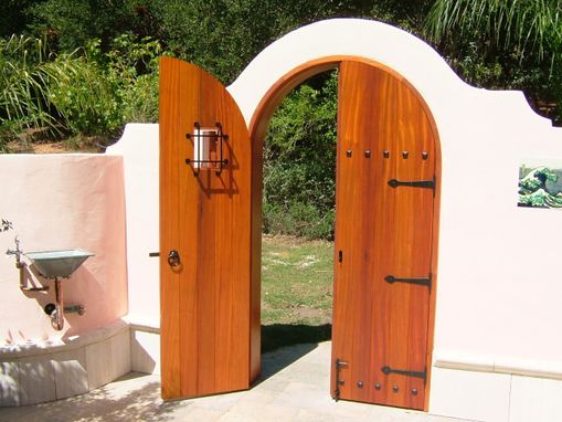 Custom Made Spanish Arched Doors