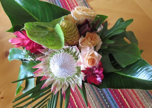 Custom Made Tropical Bridal Bouquet!