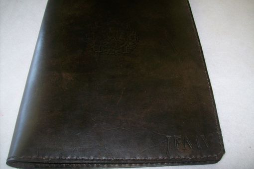 Custom Made Custom Leather Legal Portfolio/Padfolio