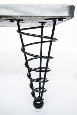 Custom Made 12 Inch Height, Modern Table Leg, Straight