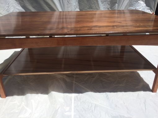 Custom Made Floating Top Coffee Table - Shipping Included