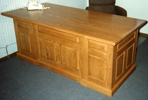 Custom Made Executive Office Desk