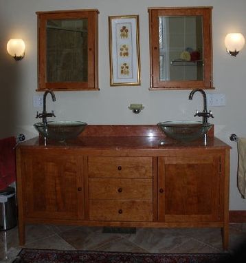 Hand Made Bathroom Vanity by Scott's Custome Woodworking | CustomMade.com