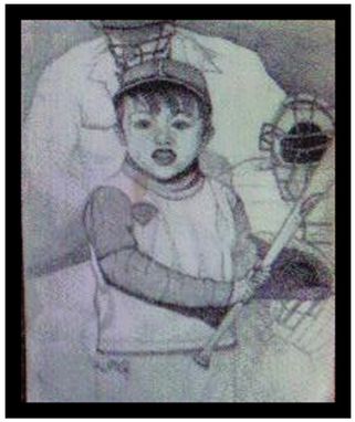 Custom Made Children's Portraits.Portrits, Custom, Hand Drawn, Child Portraits,Baby Portraits
