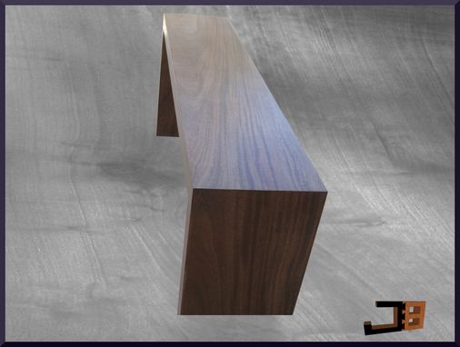 Custom Made Mahogany Console Table