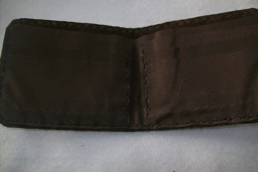 Custom Made Leather Bifold Wallet
