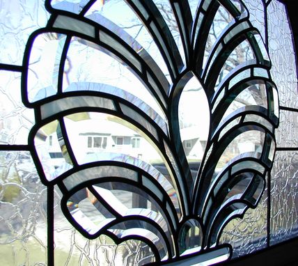 Custom Made Custom Beveled Glass Window