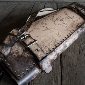 Custom Knife Rolls Leather Bags Custommade Leather Chef Knife Rolls By Linny Kenney