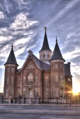 Custom Made Provo City Center Temple 8x10