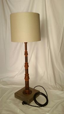 Custom Made Pole Table Lamp