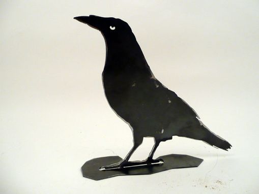 Custom Made Crow/Raven Metal Silhouette