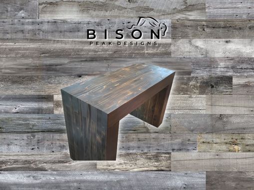 Custom Made Wood Bench