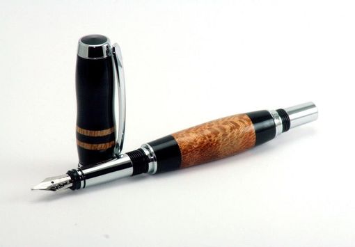 Custom Made The Black Leopard Fountain Pen