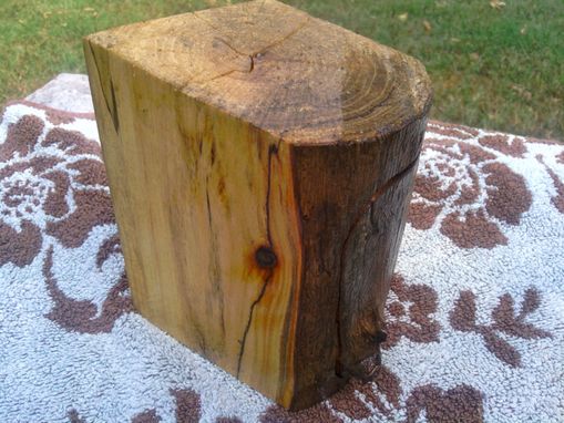 Custom Made Spalted Wooden Box With Drawer