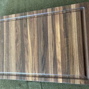 Traditional Edge Grain Cutting Board with Handles and Juice Groove — RLM  Woodworks