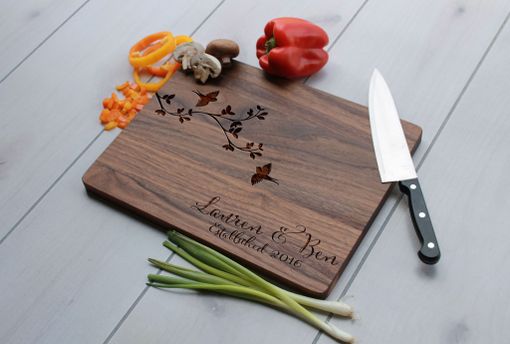 Custom Made Personalized Cutting Board, Engraved Cutting Board, Custom Wedding Gift – Cb-Wal-Lauren Ben