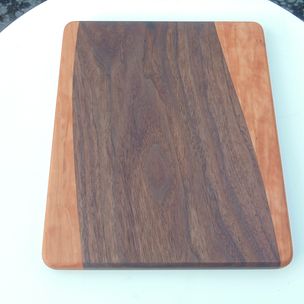 Hand Crafted Over The Stove Cutting Board by Insight Woodworking LLC