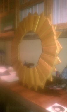 Custom Made Peruvian Sunburst Mirror