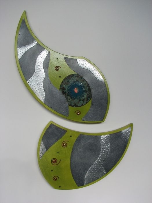 Handmade Metal Mosaic Wall Art by dale jenssen