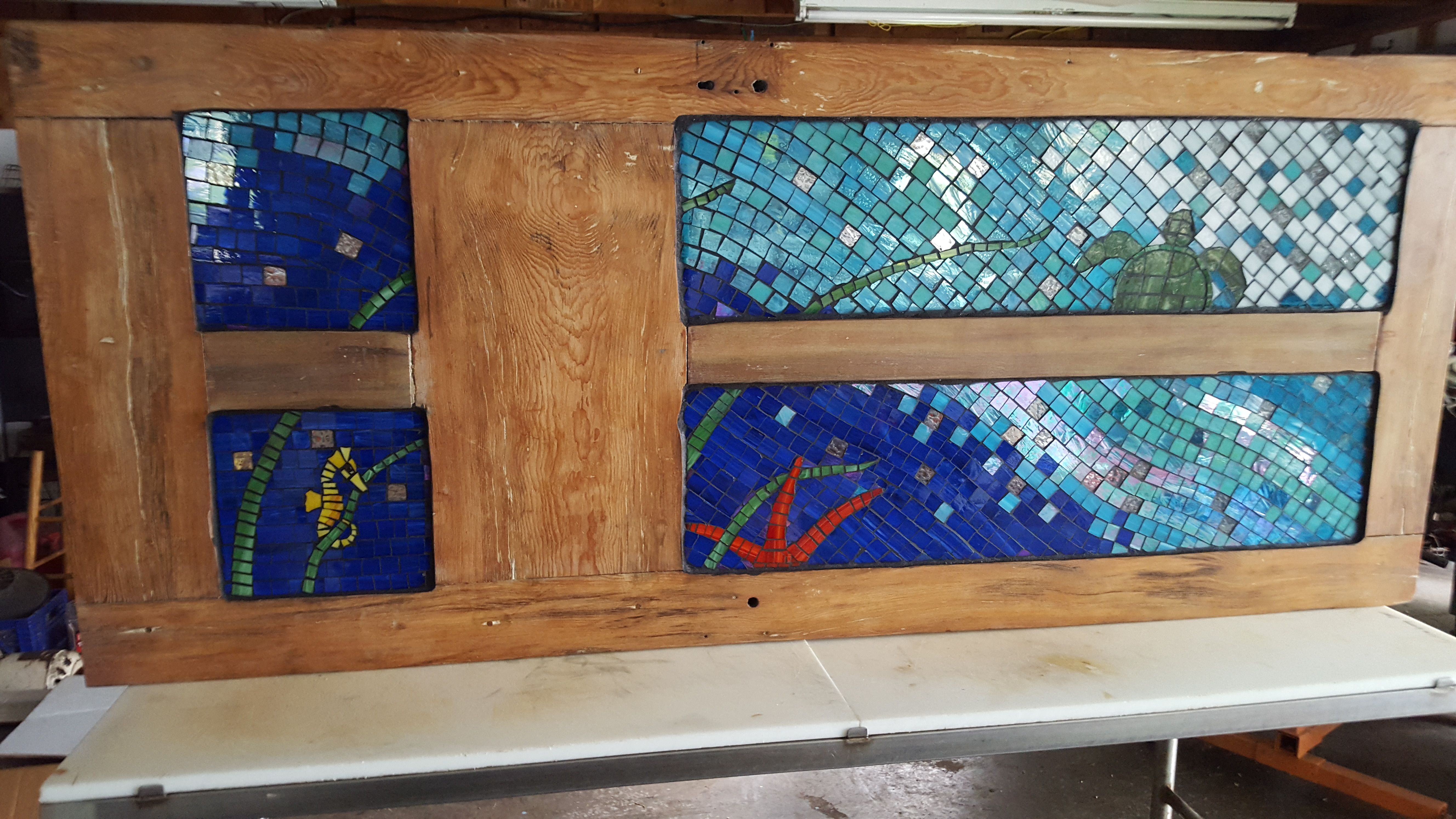 Buy Custom Stained Glass Dining Table, made to order from H&H