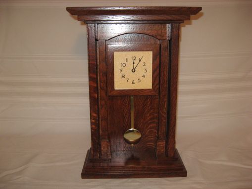 Custom Made Mission Style Clock