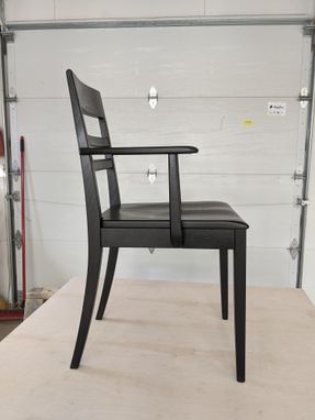 Custom Made Dining Chair With Arms