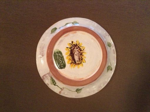 Custom Made Sunflower Platter