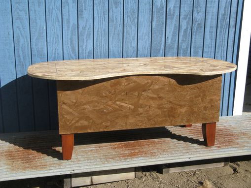 Hand Crafted Bathtub Kidney Bean Shaped Coffee Table by ...