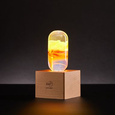 Custom Made Ep Light Ambient Led Table Lamp, Home Decorations, Unique Gifts - Praire