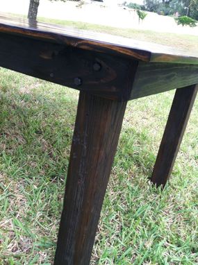 Custom Made Reclaimed Wood Dining Table