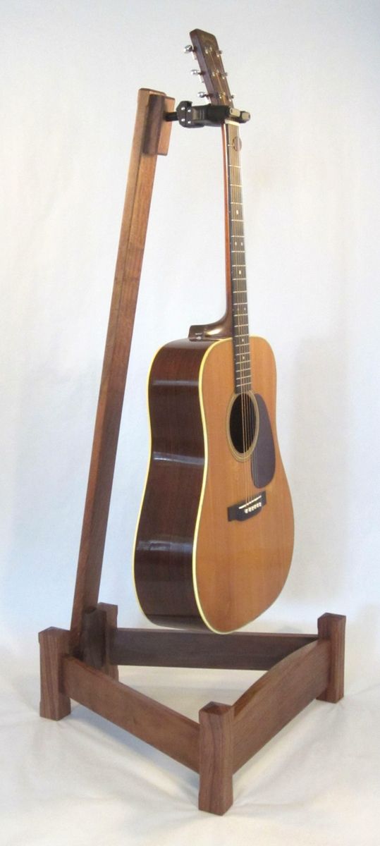 Handmade Custom Wood Guitar Stand by Reed's