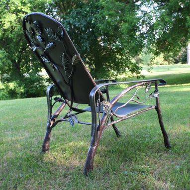 Custom Made Custom Steel Adirondack Chair