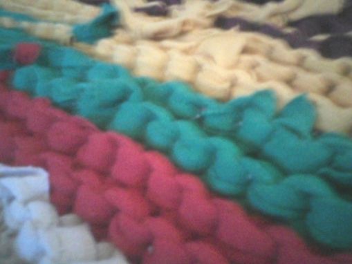Custom Made Knit T-Shirt Rag Rug
