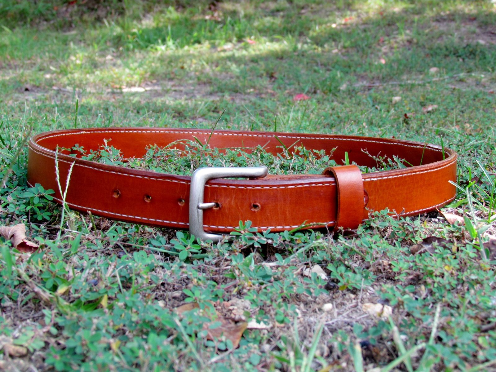 Handmade Leather Gun Belt by Ozark Mountain Leather