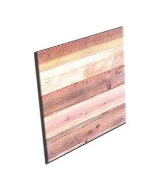 Custom Made #58 Decorative Reclaimed Red Wood Art Board