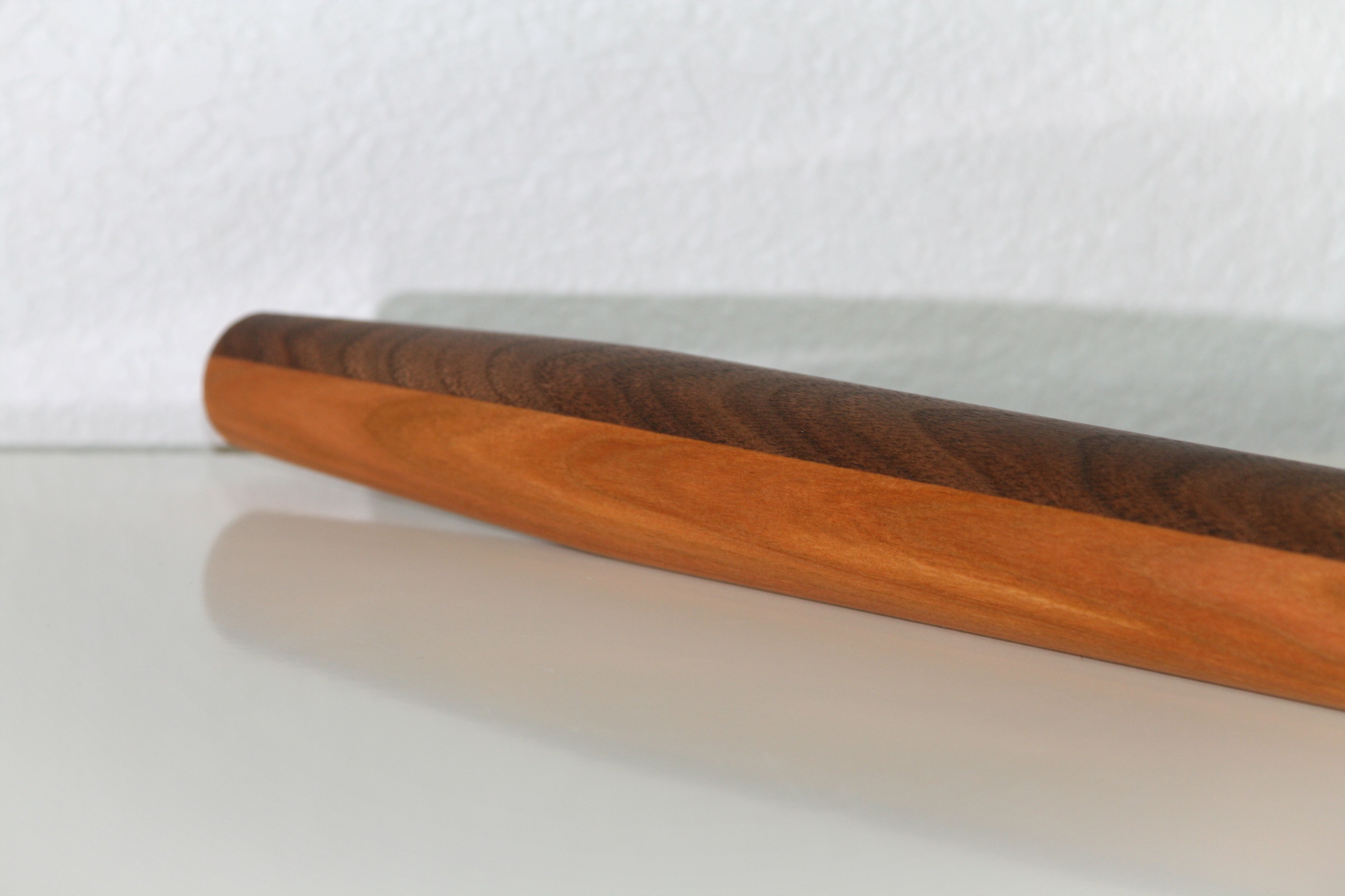 Buy Hand Crafted Cherry And Black Walnut French Rolling Pin, made to