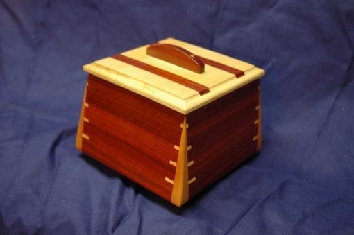 Custom Made Bloodwood & Maple Box