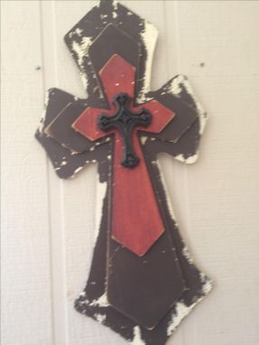 Custom Made Different Style Crosses Use As Doorhangers And Home Decor