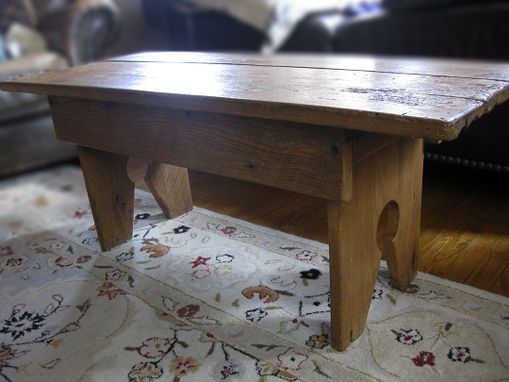Custom Made Reclaimed Lumber Living Room Table