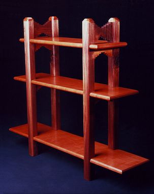 Custom Made Abriged - Cherry And Walnut Etagere